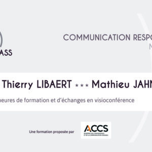 Lancement de la Master Class Communication responsable