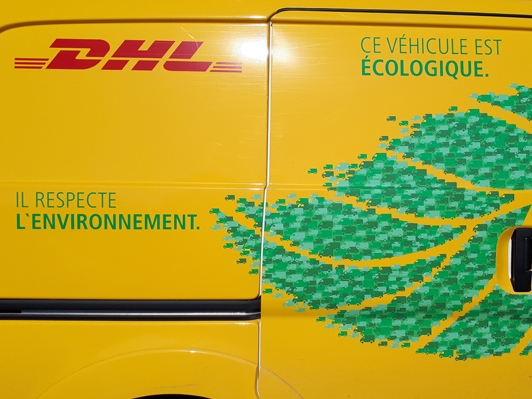 Le marquage publicitaire sur les camions de livraison