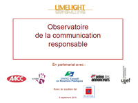 Observatoire de la communication responsable