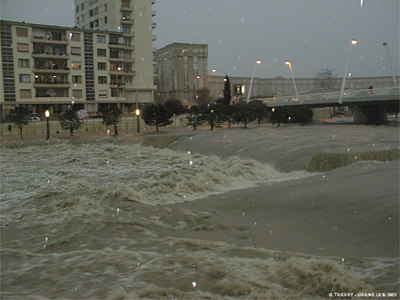 Le risque inondation dans la presse locale