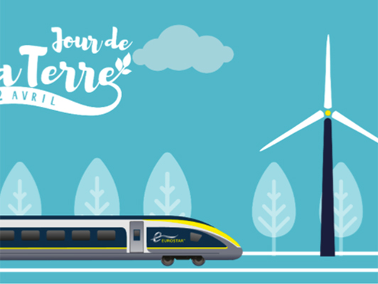 Earth Day : Eurostar invite à voyager plus vert